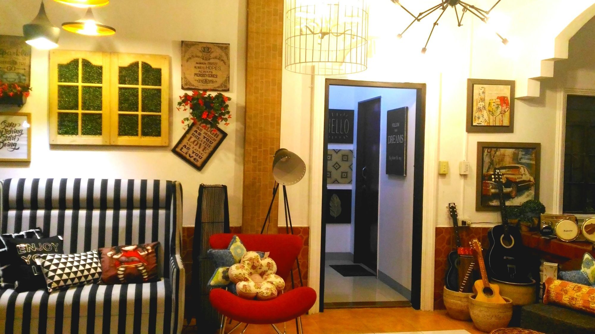 פנגלאו Sea Breeze Hostel - Alona Beach מראה חיצוני תמונה
